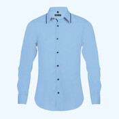 SOL'S Baxter Long Sleeve Contrast Fitted Shirt