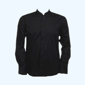 Bargear Long Sleeve Tailored Mandarin Collar Shirt