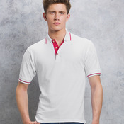 Kustom Kit St Mellion Tipped Cotton Piqué Polo Shirt